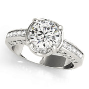 ENGAGEMENT RINGS SINGLE ROW PRONG SET - Image 2