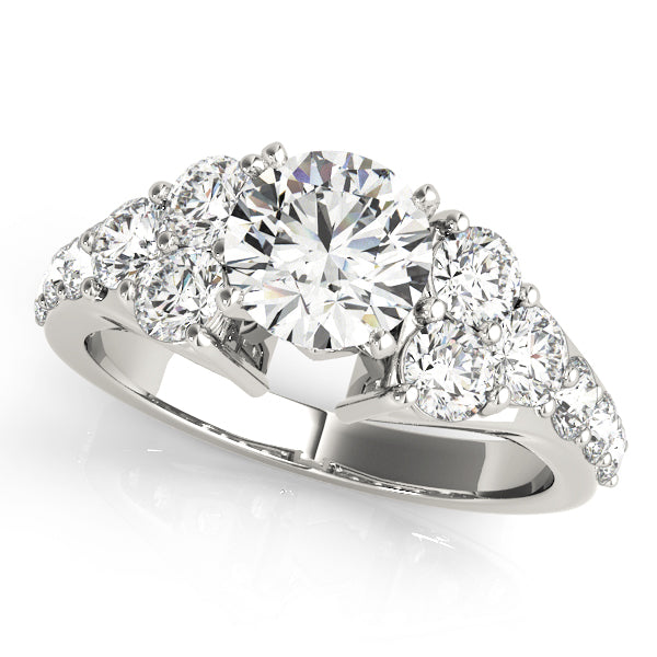 ENGAGEMENT RINGS CLUSTER SIDES - Image 2