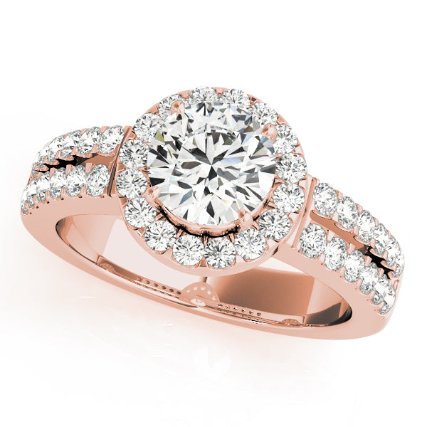 ENGAGEMENT RINGS HALO ROUND - Image 7