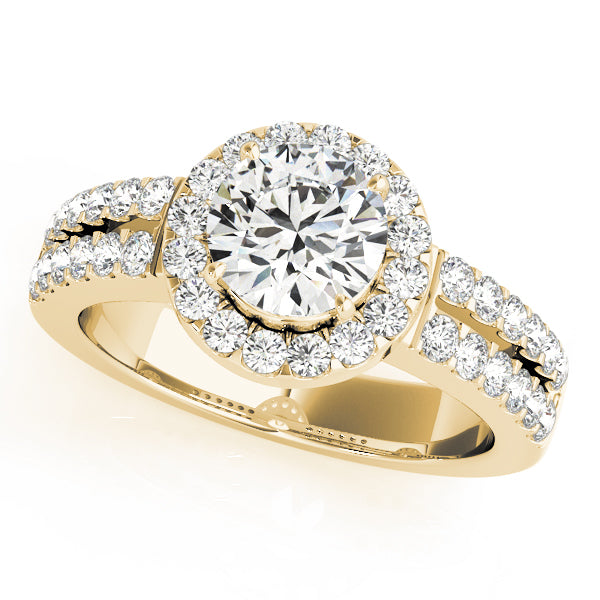 ENGAGEMENT RINGS HALO ROUND - Image 8