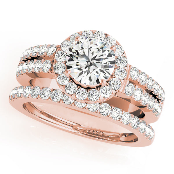 ENGAGEMENT RINGS HALO ROUND - Image 9