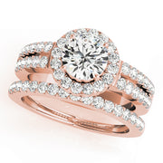 ENGAGEMENT RINGS HALO ROUND - Image 9