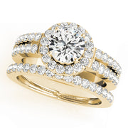 ENGAGEMENT RINGS HALO ROUND - Image 4