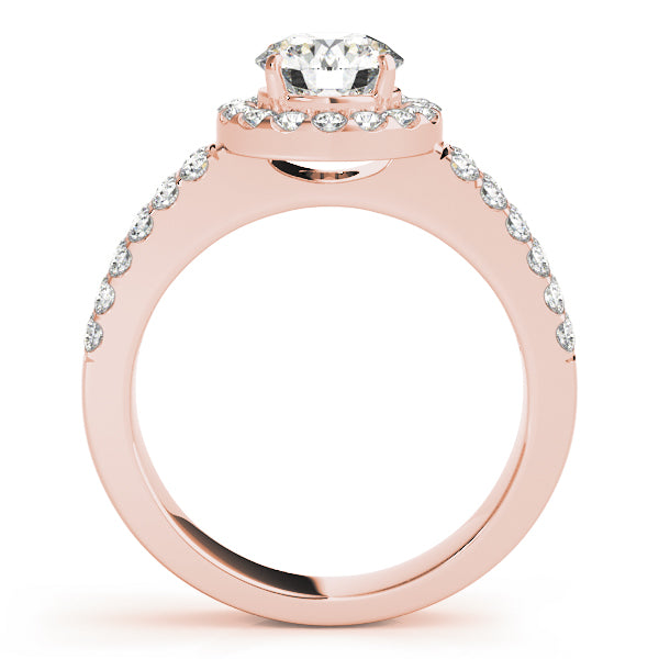 ENGAGEMENT RINGS HALO ROUND - Image 6