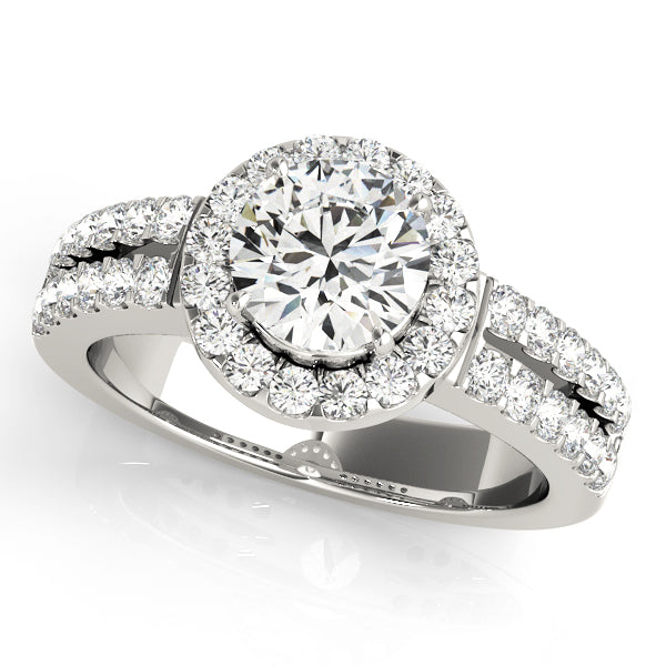 ENGAGEMENT RINGS HALO ROUND - Image 2