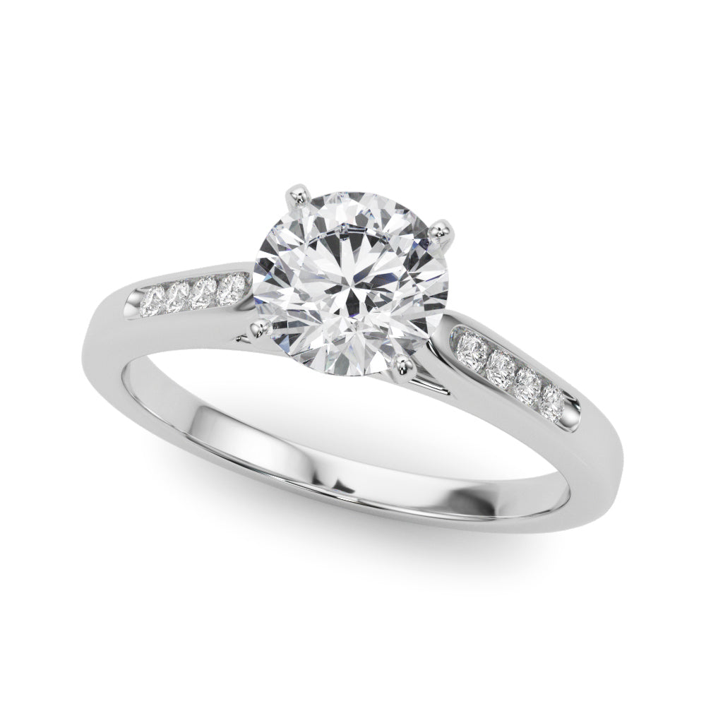 ENGAGEMENT RINGS SINGLE ROW CHANNEL SET - Image 2