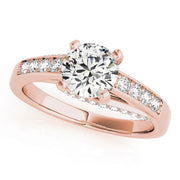 ENGAGEMENT RINGS SINGLE ROW PRONG SET - Image 8