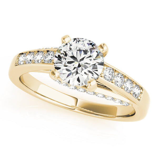 ENGAGEMENT RINGS SINGLE ROW PRONG SET - Image 3