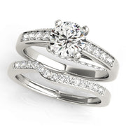 ENGAGEMENT RINGS SINGLE ROW PRONG SET - Image 7