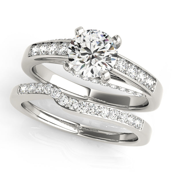 ENGAGEMENT RINGS SINGLE ROW PRONG SET - Image 7