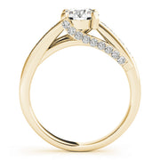 ENGAGEMENT RINGS SINGLE ROW PRONG SET - Image 4