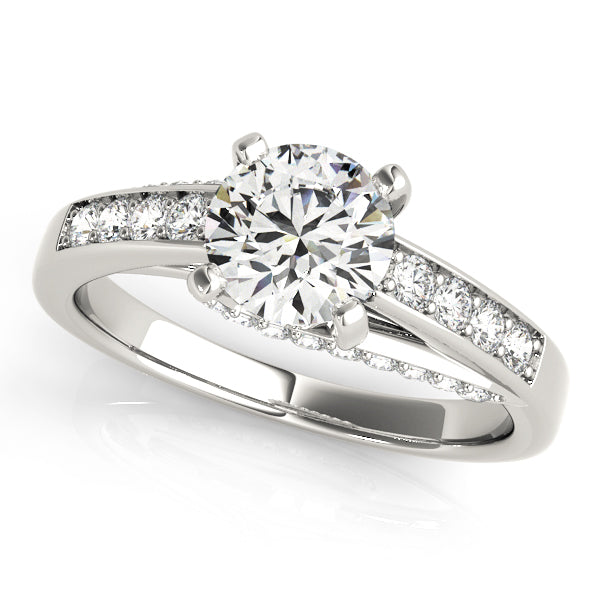 ENGAGEMENT RINGS SINGLE ROW PRONG SET - Image 2