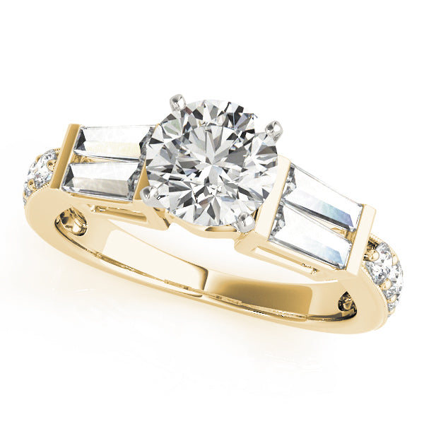 ENGAGEMENT RINGS FANCY SHAPE BAGUETTE - Image 10