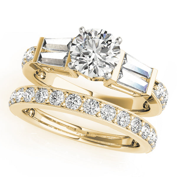 ENGAGEMENT RINGS FANCY SHAPE BAGUETTE - Image 3