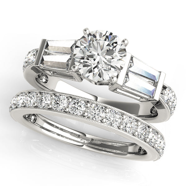 ENGAGEMENT RINGS FANCY SHAPE BAGUETTE - Image 5