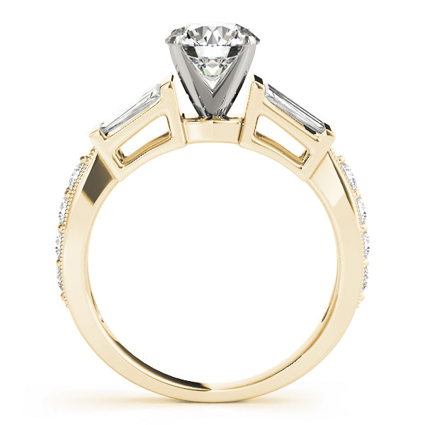 ENGAGEMENT RINGS FANCY SHAPE BAGUETTE - Image 9