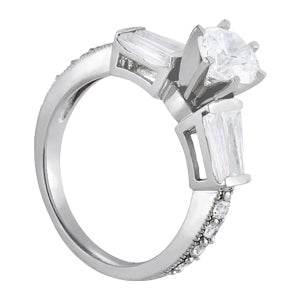 ENGAGEMENT RINGS FANCY SHAPE BAGUETTE - Image 6