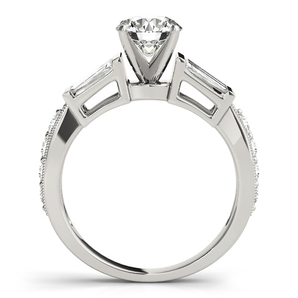 ENGAGEMENT RINGS FANCY SHAPE BAGUETTE - Image 8