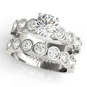ENGAGEMENT RINGS SINGLE ROW BEZEL SET - Image 9