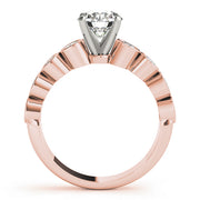 ENGAGEMENT RINGS SINGLE ROW BEZEL SET - Image 5