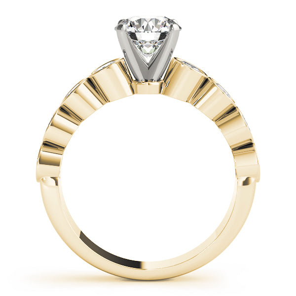 ENGAGEMENT RINGS SINGLE ROW BEZEL SET - Image 8