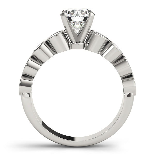 ENGAGEMENT RINGS SINGLE ROW BEZEL SET - Image 3