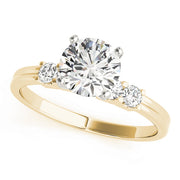ENGAGEMENT RINGS SINGLE ROW PRONG SET - Image 4