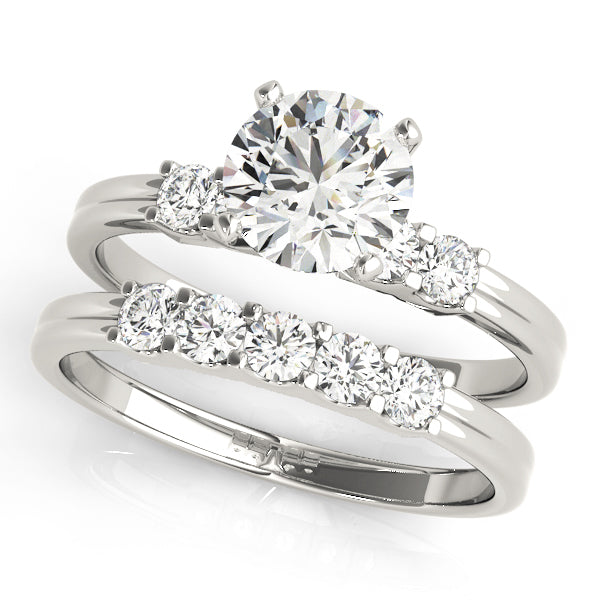 ENGAGEMENT RINGS SINGLE ROW PRONG SET - Image 6