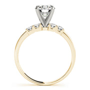 ENGAGEMENT RINGS SINGLE ROW PRONG SET - Image 3