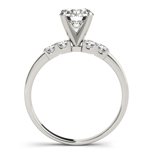 ENGAGEMENT RINGS SINGLE ROW PRONG SET - Image 5