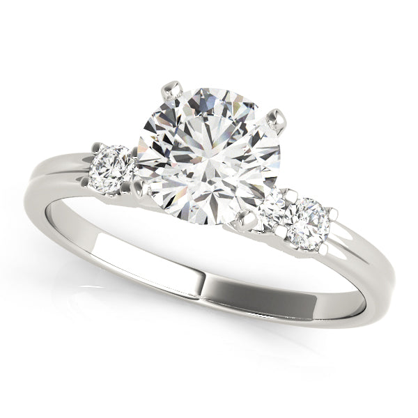 ENGAGEMENT RINGS SINGLE ROW PRONG SET - Image 2