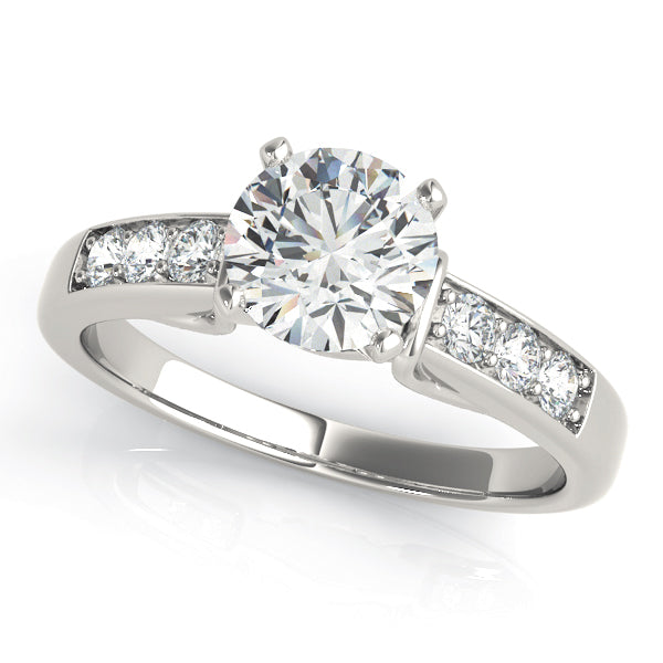 ENGAGEMENT RINGS SINGLE ROW CHANNEL SET - Image 2