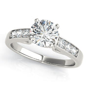 ENGAGEMENT RINGS SINGLE ROW CHANNEL SET - Image 2