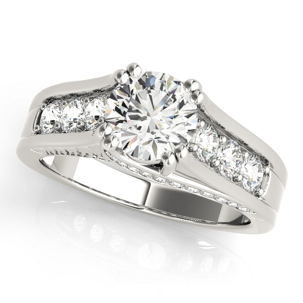 ENGAGEMENT RINGS SINGLE ROW CHANNEL SET - Image 2