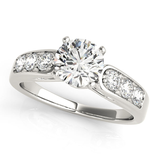 ENGAGEMENT RINGS SINGLE ROW CHANNEL SET - Image 2