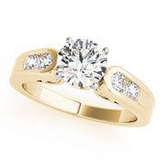 ENGAGEMENT RINGS SINGLE ROW CHANNEL SET - Image 4