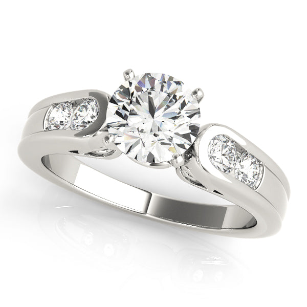 ENGAGEMENT RINGS SINGLE ROW CHANNEL SET - Image 2