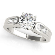 ENGAGEMENT RINGS SINGLE ROW CHANNEL SET - Image 2