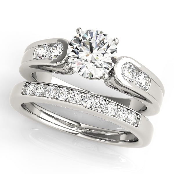 ENGAGEMENT RINGS SINGLE ROW CHANNEL SET - Image 3