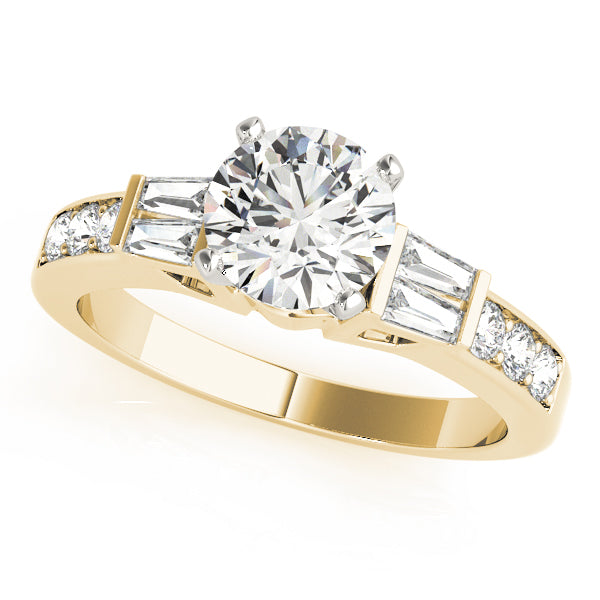 ENGAGEMENT RINGS FANCY SHAPE BAGUETTE - Image 9