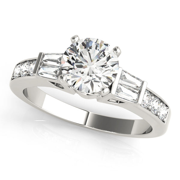 ENGAGEMENT RINGS FANCY SHAPE BAGUETTE - Image 2
