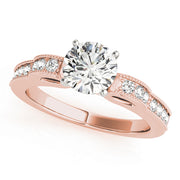 ENGAGEMENT RINGS SINGLE ROW PRONG SET - Image 8