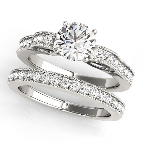 ENGAGEMENT RINGS SINGLE ROW PRONG SET - Image 3