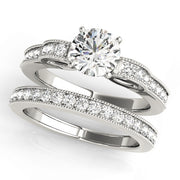 ENGAGEMENT RINGS SINGLE ROW PRONG SET - Image 3