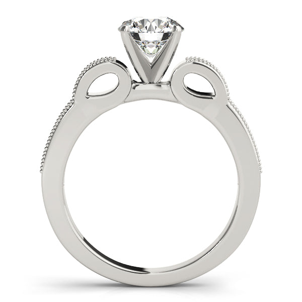 ENGAGEMENT RINGS SINGLE ROW PRONG SET - Image 7