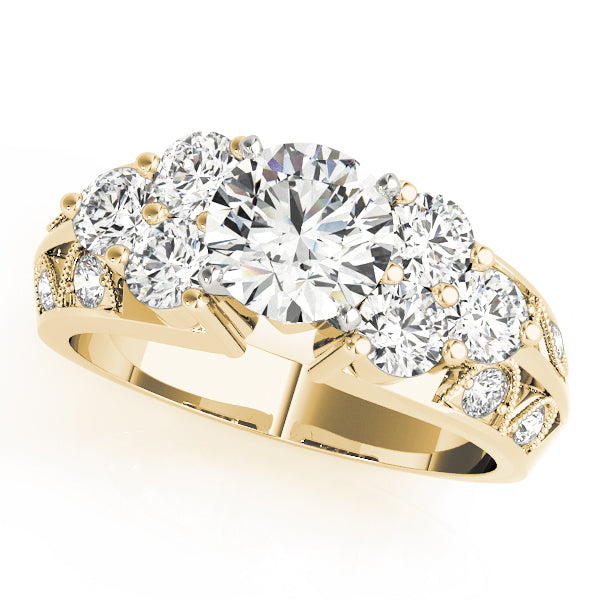 ENGAGEMENT RINGS CLUSTER SIDES - Image 10