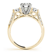 ENGAGEMENT RINGS 3 STONE ROUND - Image 5