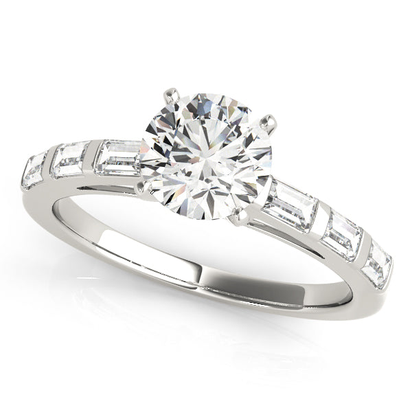 ENGAGEMENT RINGS FANCY SHAPE BAGUETTE - Image 2