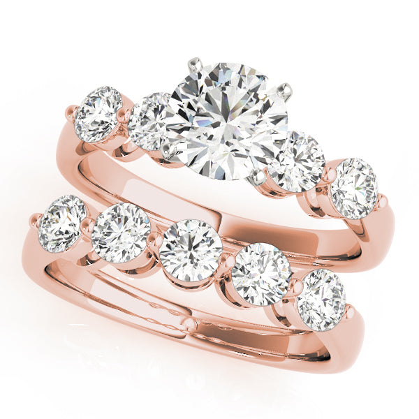 ENGAGEMENT RINGS SINGLE ROW PRONG SET - Image 4