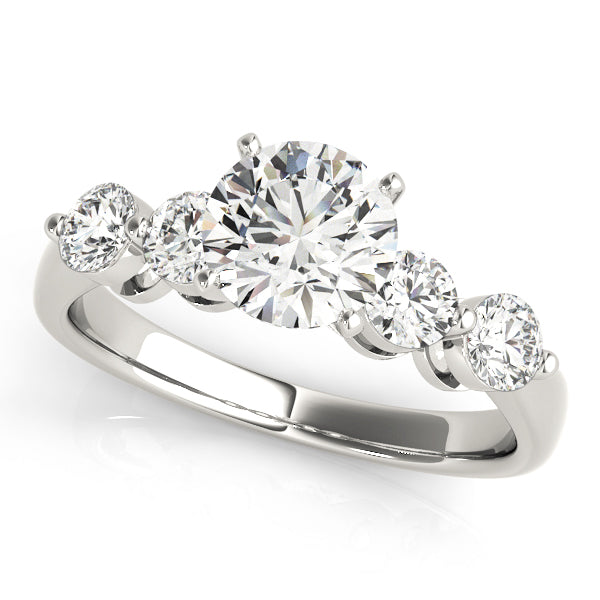 ENGAGEMENT RINGS SINGLE ROW PRONG SET - Image 2